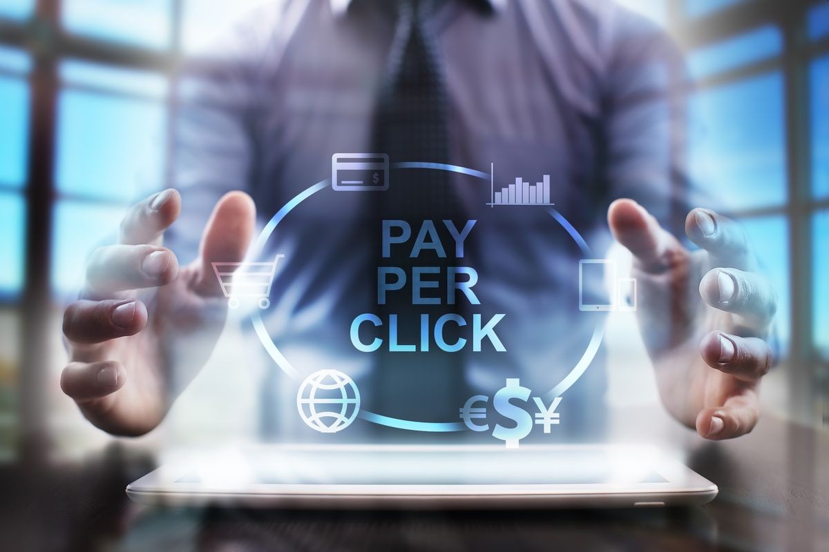 business man using modern tablet computer. Pay per click concept. business tehnology and internet concept. business man using modern tablet computer. Pay per click concept. business tehnology and internet concept.